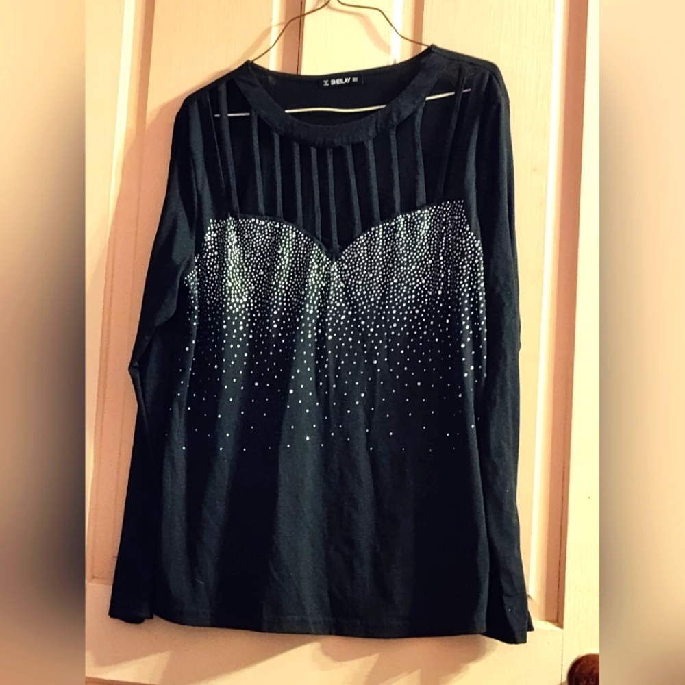 Beautiful evening wear top!